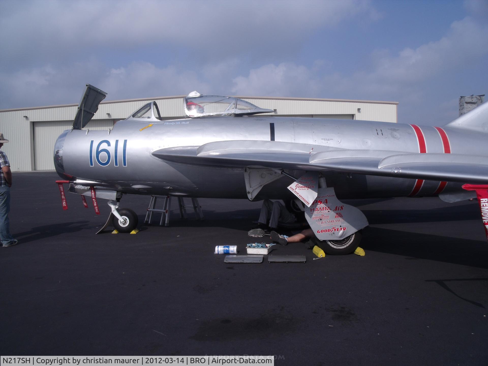 N217SH, 1959 PZL-Mielec Lim-5 (MiG-17F) C/N 1C1611, mig 17