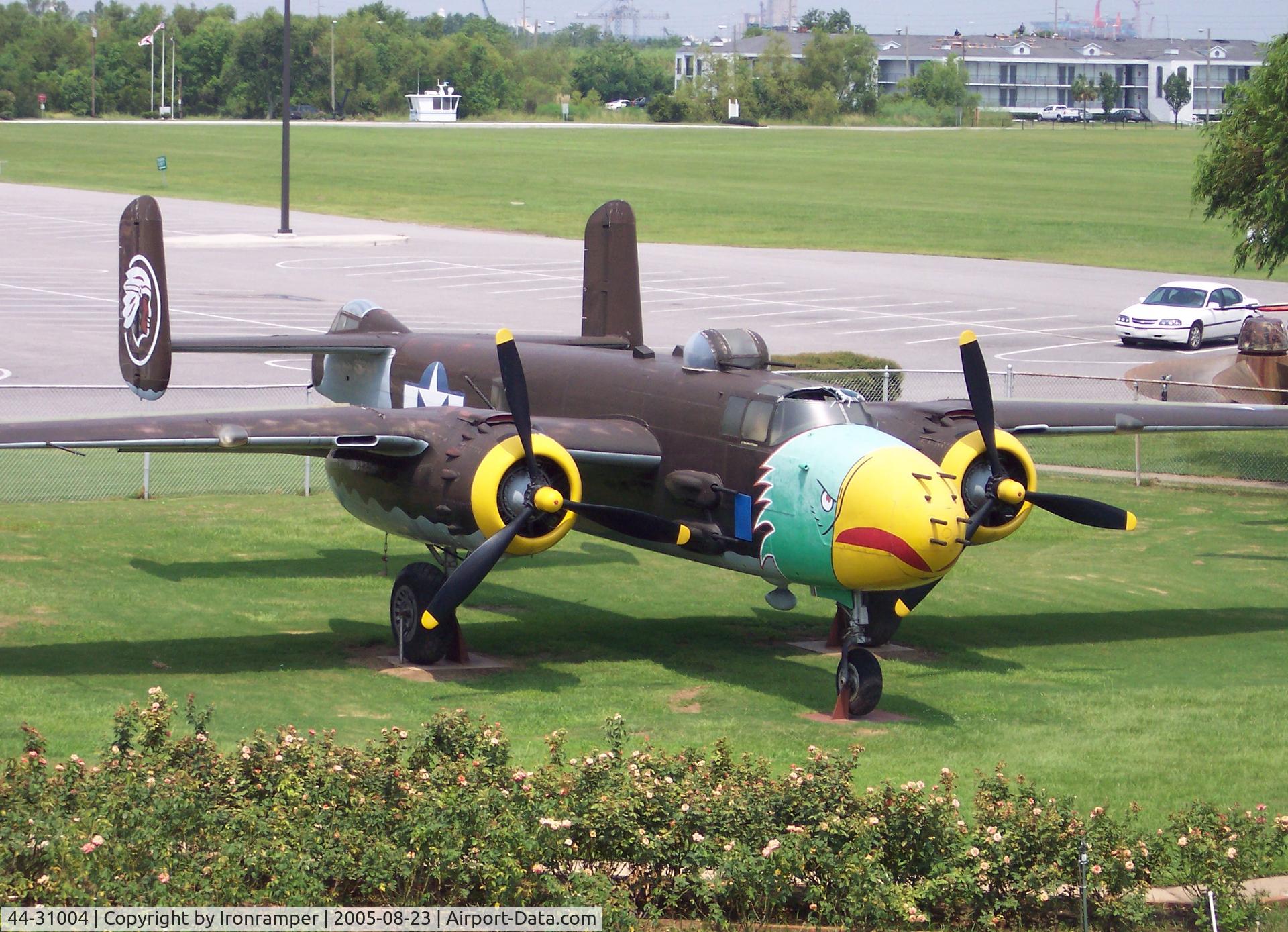 44-31004, 1944 North American TB-25N Mitchell C/N 108-34279, USS Alabama Memorial