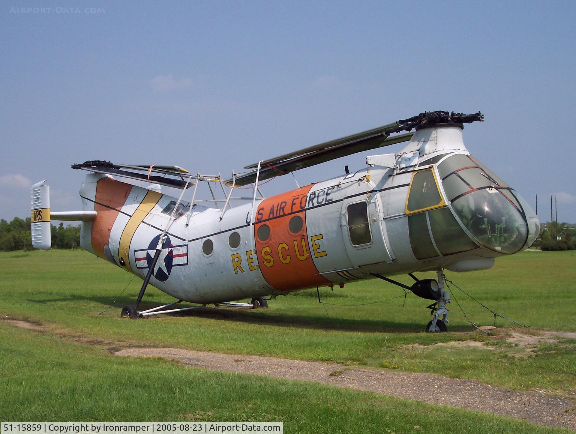 51-15859, 1952 Piasecki CH-21B Workhorse C/N B.6, USS Alabama Memorial