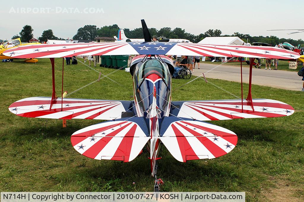 N714H, 1967 Pitts S-1S Special C/N 15P, EAA Airventure 2010.