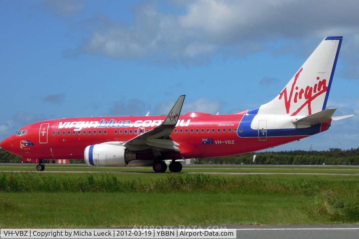 VH-VBZ, 2005 Boeing 737-7FE C/N 34322, At Brisbane