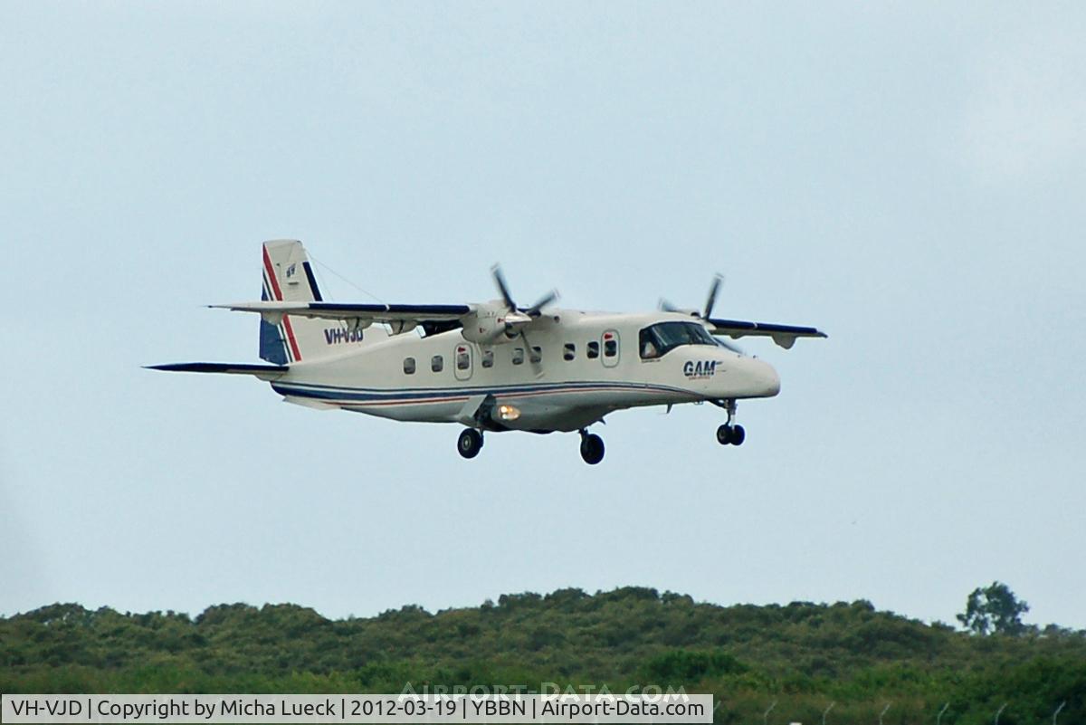 VH-VJD, 1988 Dornier 228-202K C/N 8157, At Brisbane