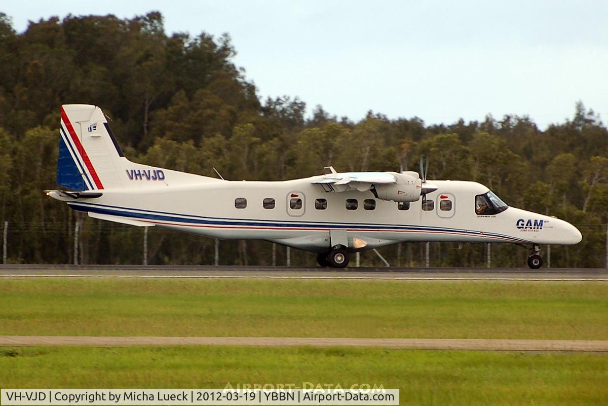 VH-VJD, 1988 Dornier 228-202K C/N 8157, At Brisbane