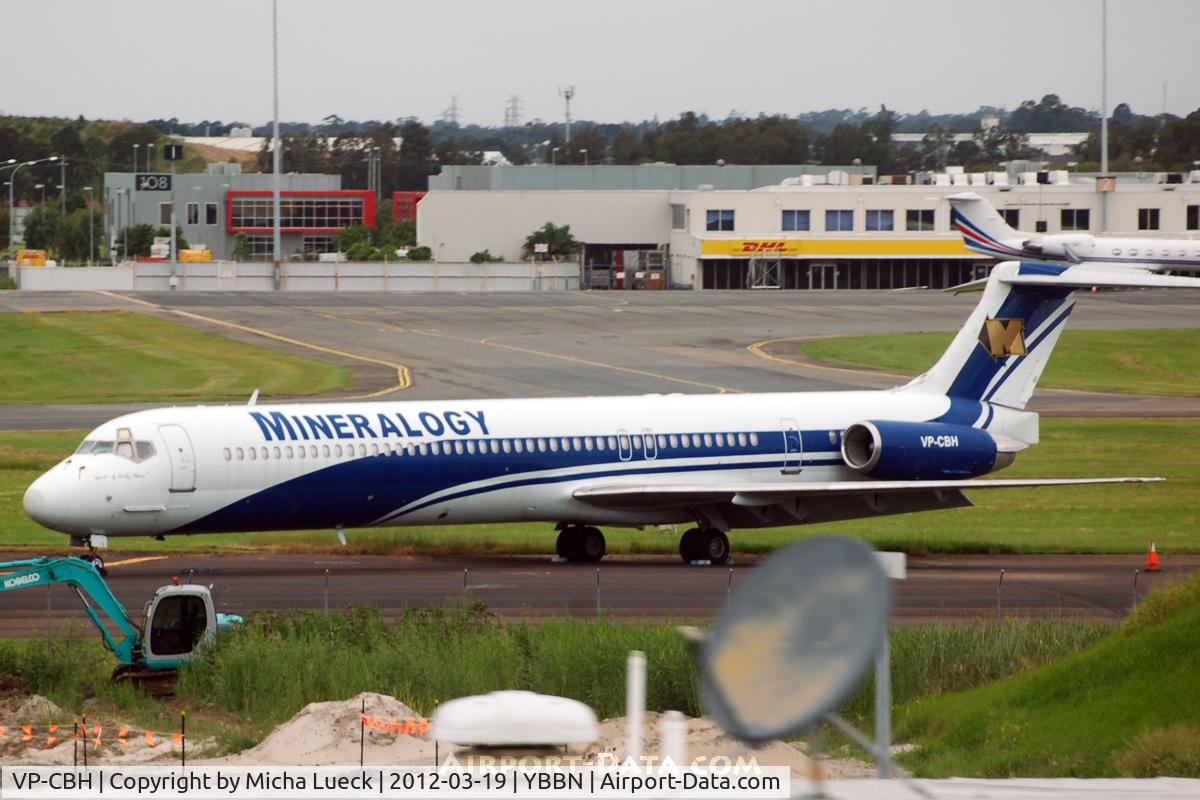 VP-CBH, 1997 McDonnell Douglas MD-82 (DC-9-82) C/N 53577, At Brisbane