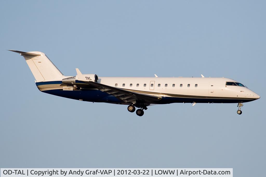 OD-TAL, Canadair CRJ-100LR (CL-600-2B19) C/N 7086, Private CRJ