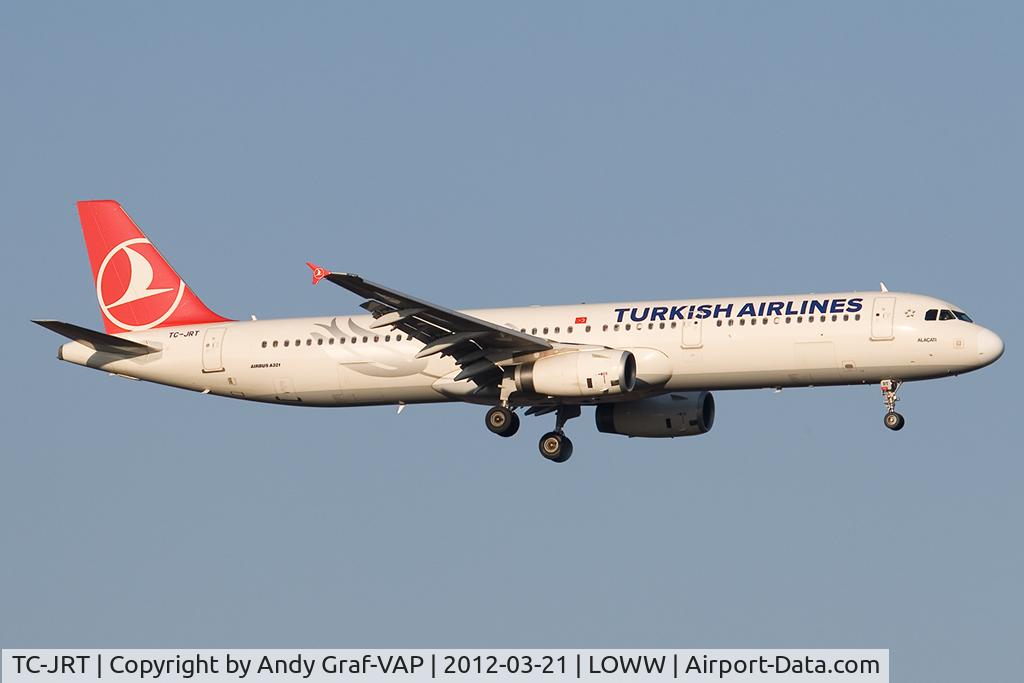 TC-JRT, 2011 Airbus A321-231 C/N 5667, Turkish Airlines A321
