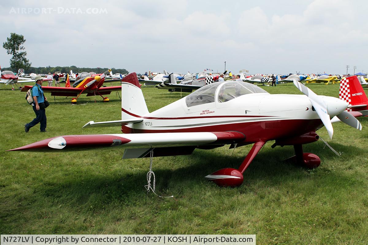 N727LV, 1998 Vans RV-6 C/N 001 (N727LV), EAA Airventure 2010.