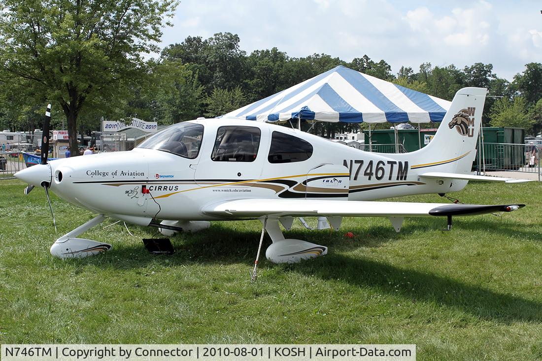 N746TM, 2006 Cirrus SR20 C/N 1654, EAA Airventure 2010.