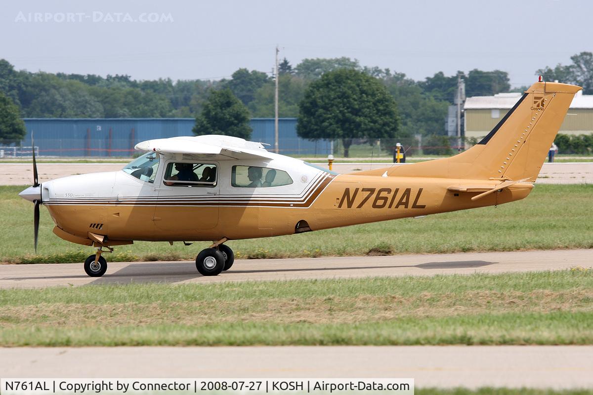 N761AL, 1977 Cessna 210M Centurion C/N 21062101, EAA Airventure 2008.