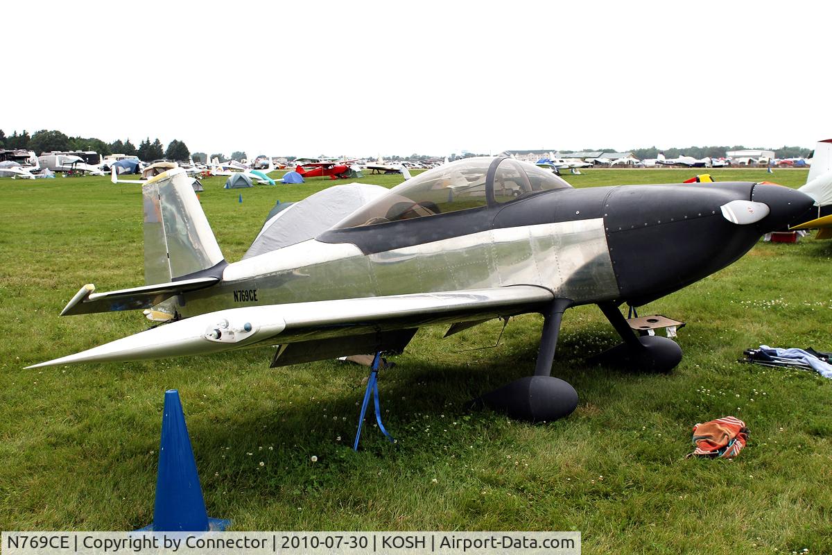 N769CE, 2008 Vans RV-8 C/N 82618, EAA Airventure 2010.