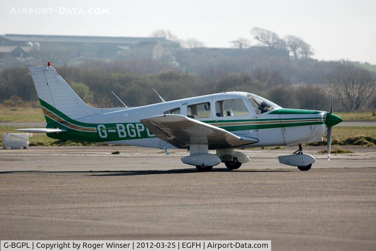 G-BGPL, 1979 Piper PA-28-161 Cherokee Warrior II C/N 28-7916289, Visiting Cherokee Warrior 11.