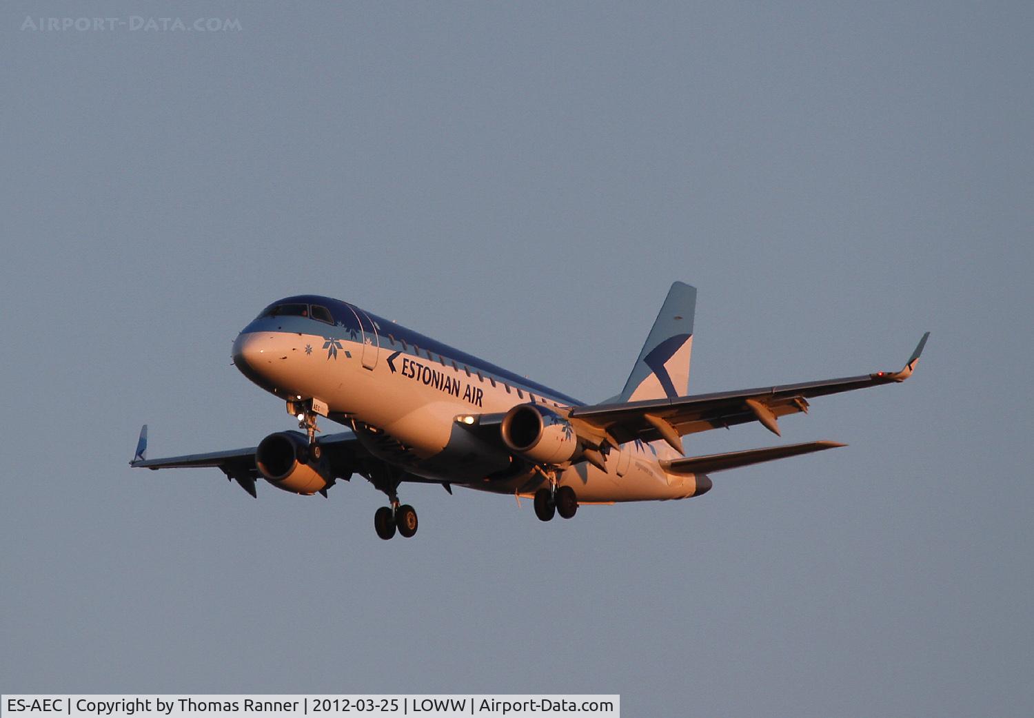 ES-AEC, 2005 Embraer 170LR (ERJ-170-100LR) C/N 17000107, Estonian Air Embraer 170