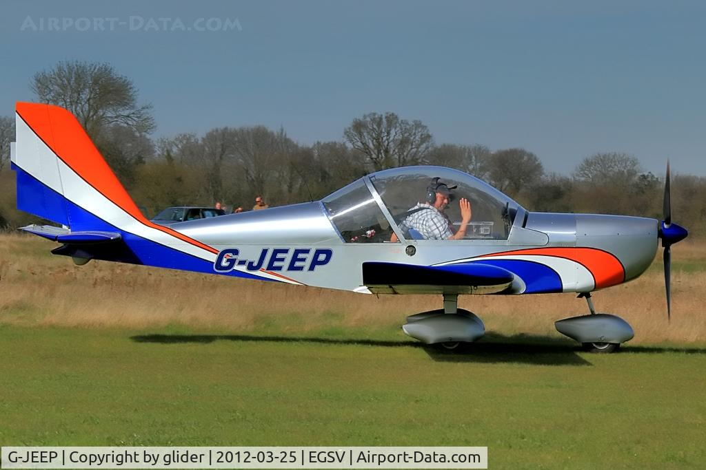 G-JEEP, 2002 Aerotechnik EV-97A Eurostar C/N PFA 315-13888, LAA & Homebuilt Fly In