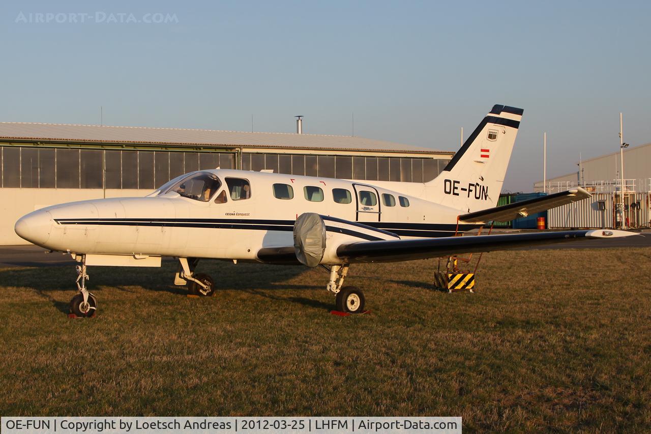 OE-FUN, 1980 Cessna 441 Conquest II C/N 441-0150, BACH Flug