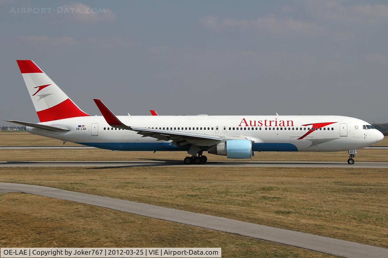 OE-LAE, 2000 Boeing 767-3Z9/ER C/N 30383, Austrian Airlines