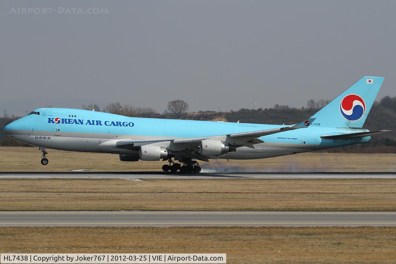 HL7438, 2003 Boeing 747-4B5ERF C/N 33515, Korean Air Cargo