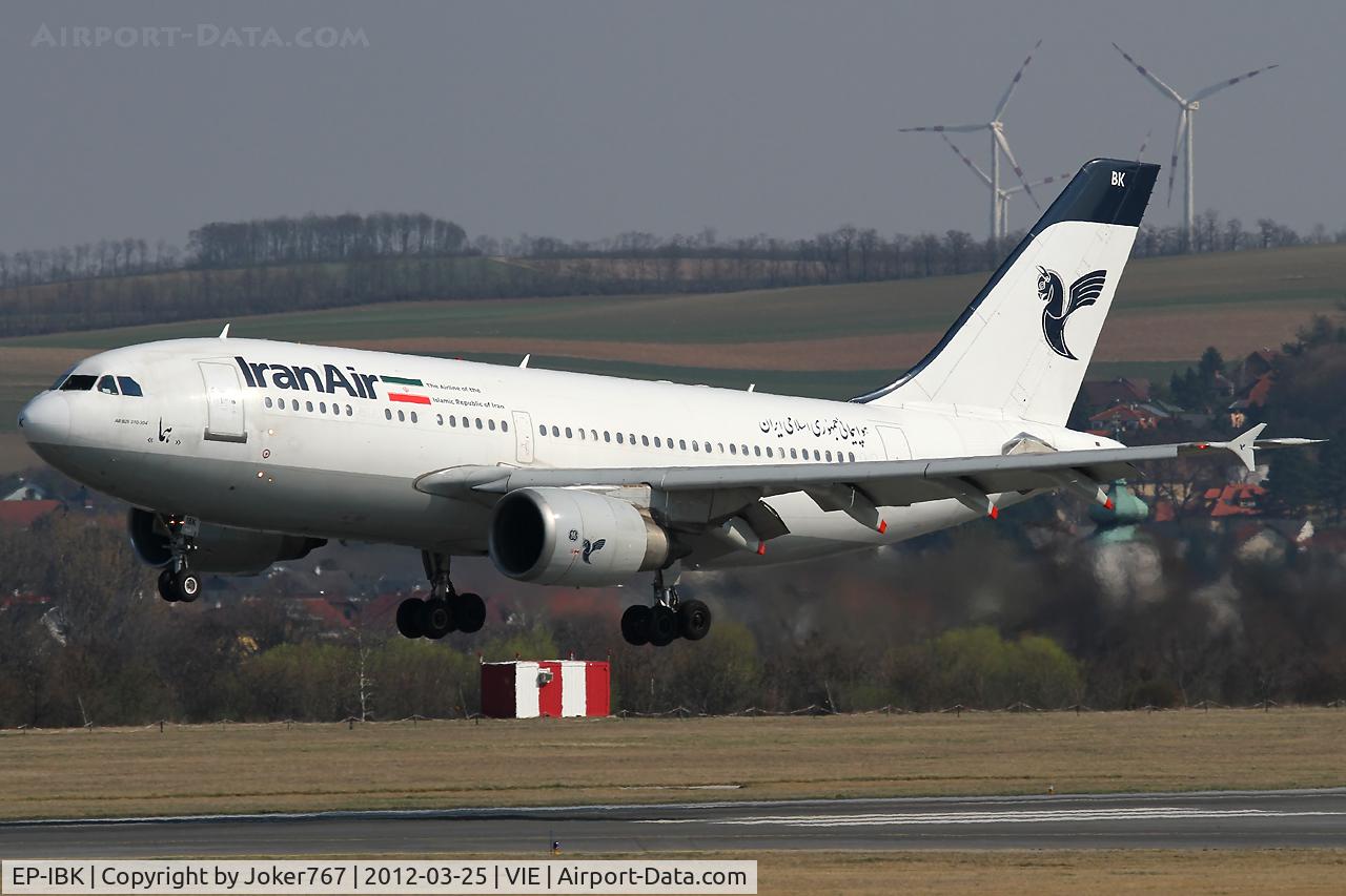 EP-IBK, 1993 Airbus A310-304 C/N 671, Iran Air