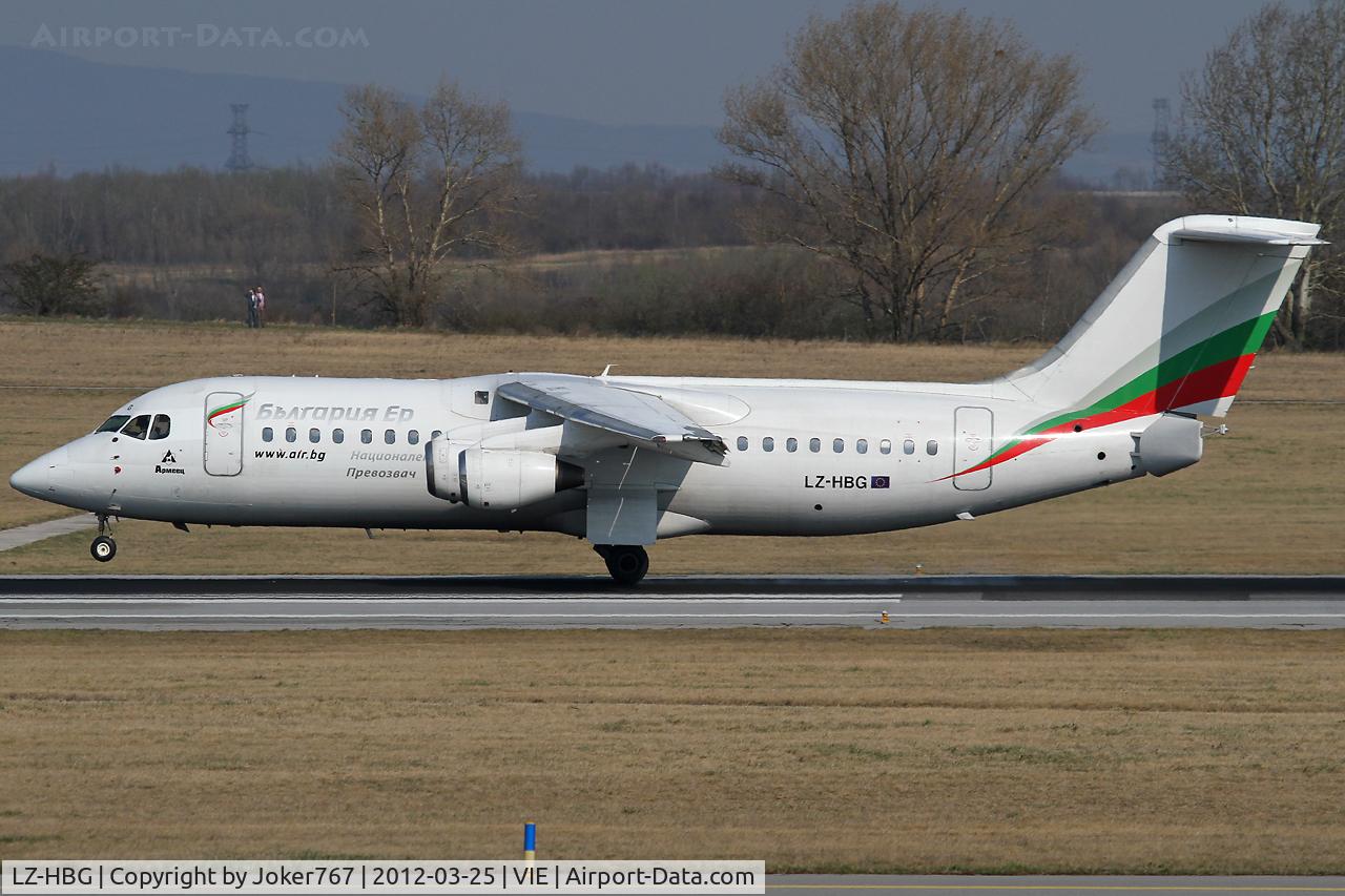 LZ-HBG, 1990 British Aerospace BAe.146-300 C/N E3146, Bulgaria Air