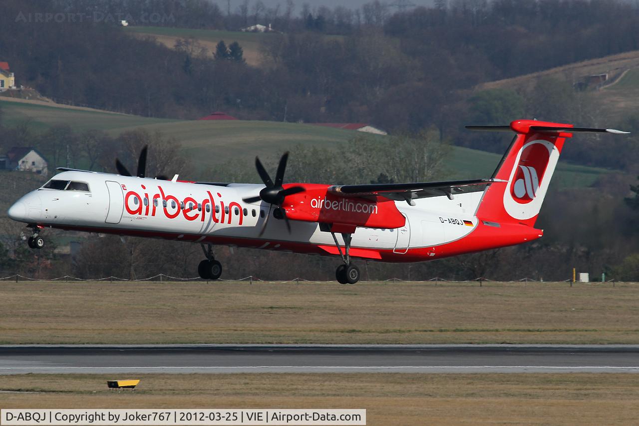 D-ABQJ, 2009 De Havilland Canada DHC-8-402Q Dash 8 C/N 4274, Air Berlin