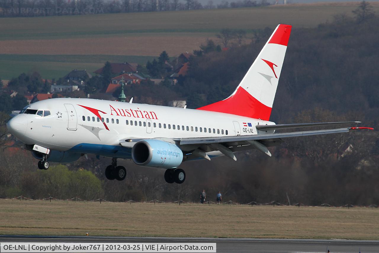 OE-LNL, 2000 Boeing 737-6Z9 C/N 30137, Austrian Airlines