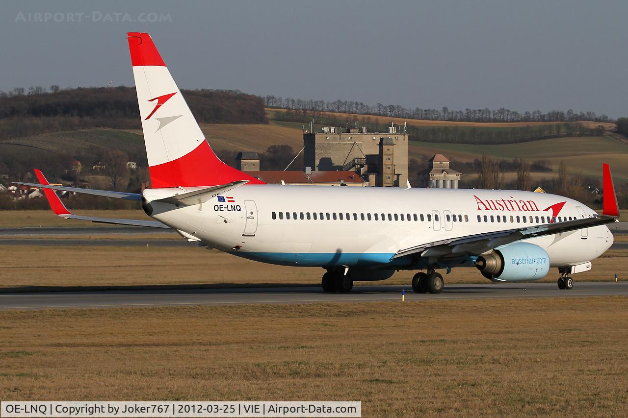 OE-LNQ, 2003 Boeing 737-8Z9 C/N 30421, Austrian Airlines