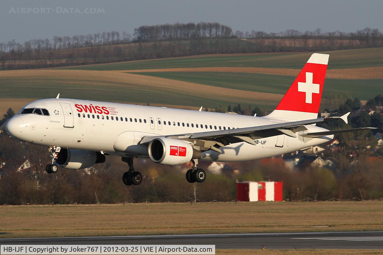 HB-IJF, 1995 Airbus A320-214 C/N 562, Swiss