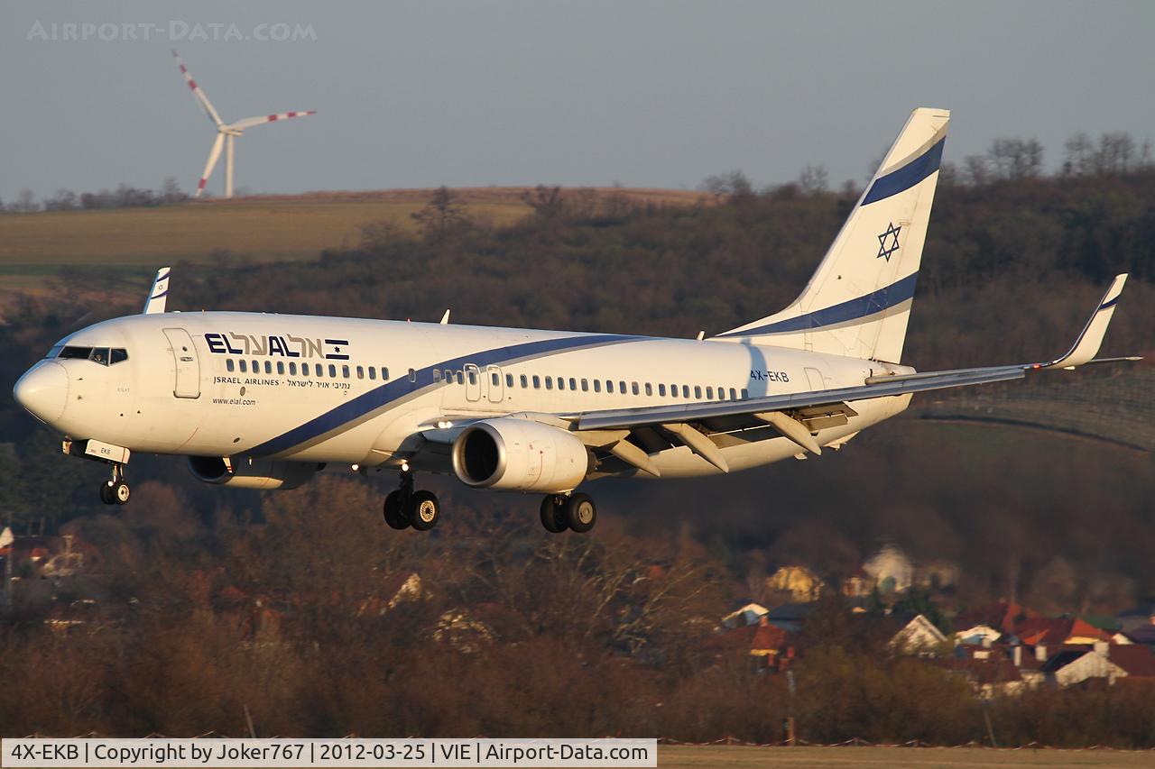 4X-EKB, 1999 Boeing 737-858 C/N 29958, El Al