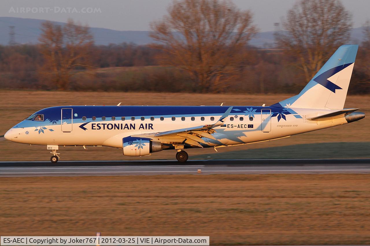 ES-AEC, 2005 Embraer 170LR (ERJ-170-100LR) C/N 17000107, Estonian Air