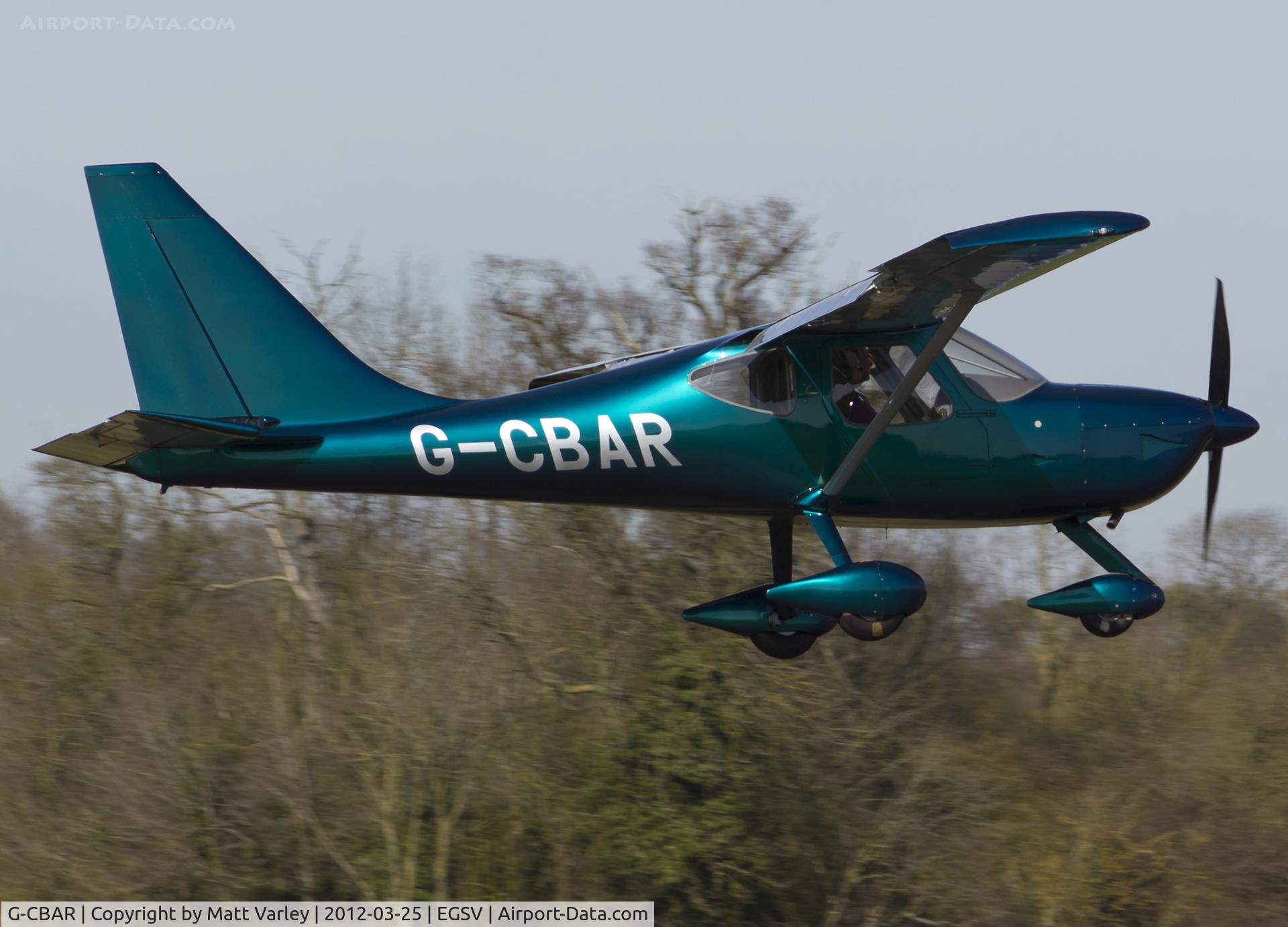 G-CBAR, 2003 Stoddard-Hamilton Glastar C/N PFA 295-13133, Arrivng for the fly in.