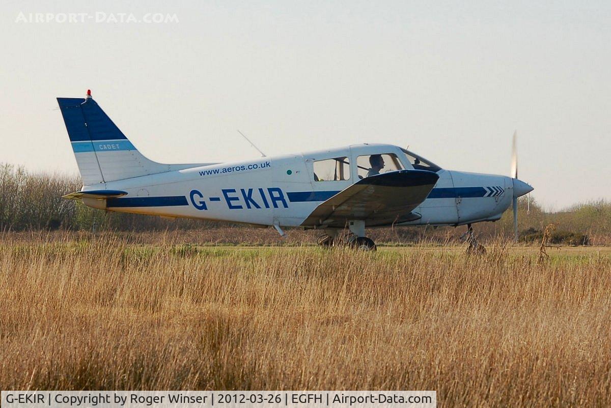 G-EKIR, 1989 Piper PA-28-161 Cadet C/N 28-41157, Visiting Piper Cadet of Aeros Leasing.