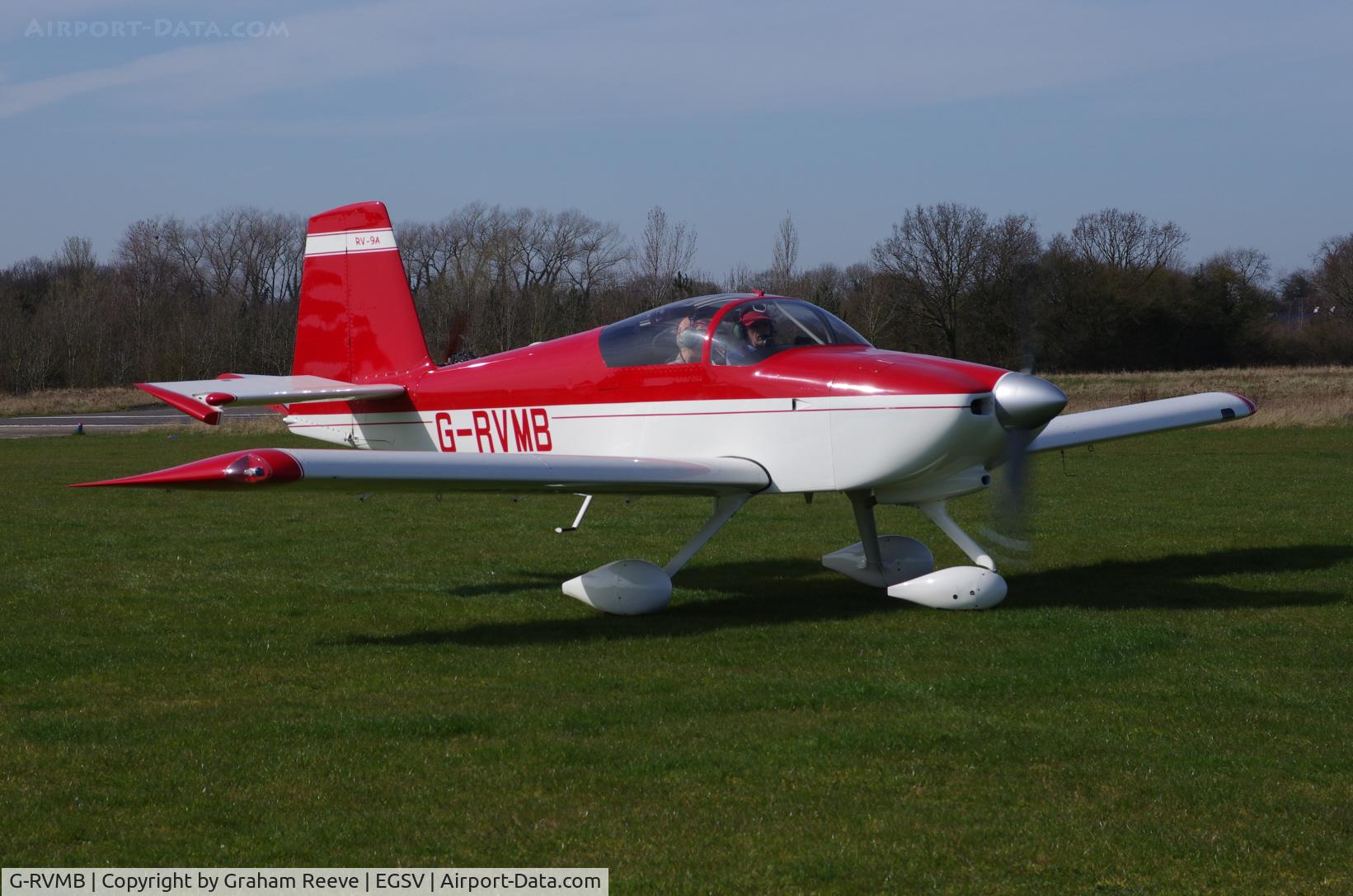 G-RVMB, 2006 Vans RV-9A C/N PFA 320-14324, About to depart.