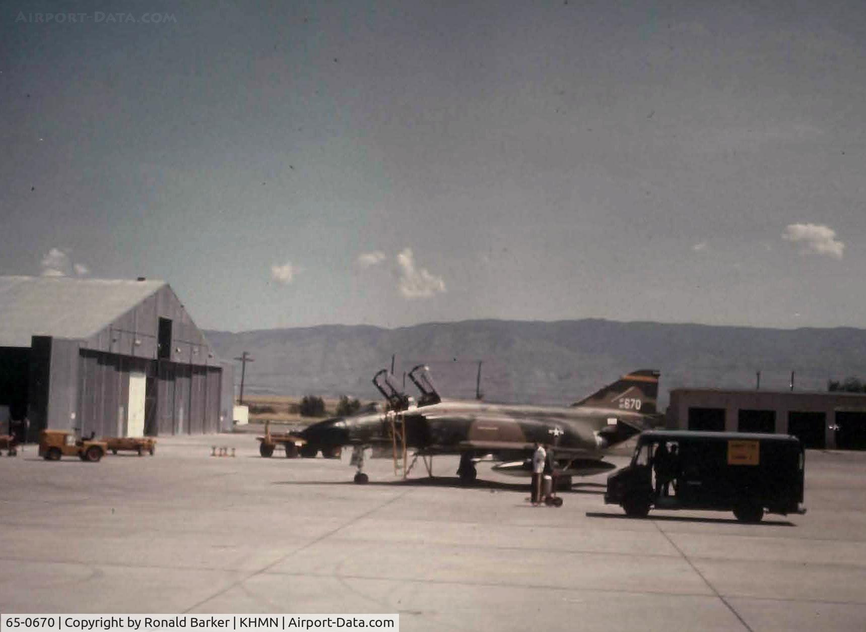 65-0670, 1965 McDonnell F-4D Phantom II C/N 1696, Holloman Sep 1975