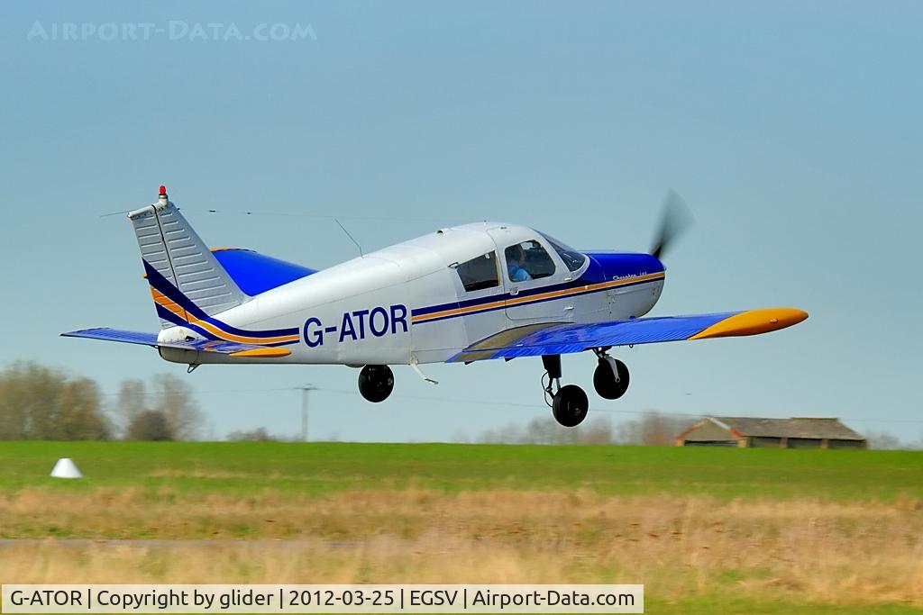 G-ATOR, 1966 Piper PA-28-140 Cherokee C/N 28-21696, Departure