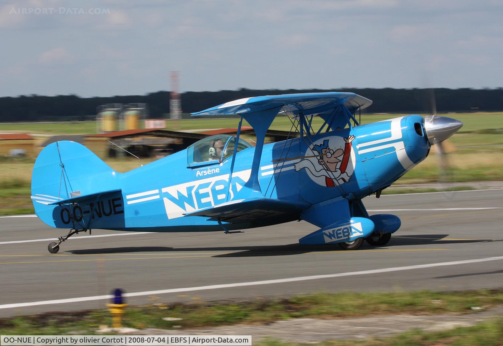 OO-NUE, 1974 Pitts S-2A Special C/N 2078, Florennes AB, Spotter day 2008