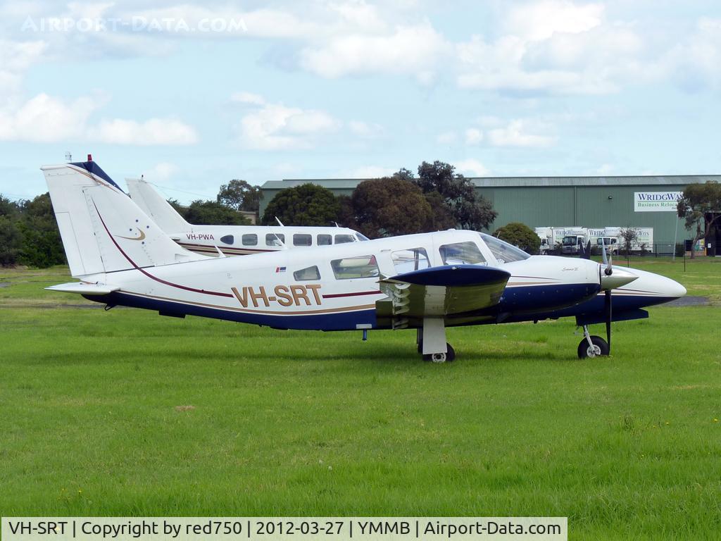 VH-SRT, 1979 Piper PA-34-200T C/N 34-7970172, Seneca VH-SRT at Moorabbin