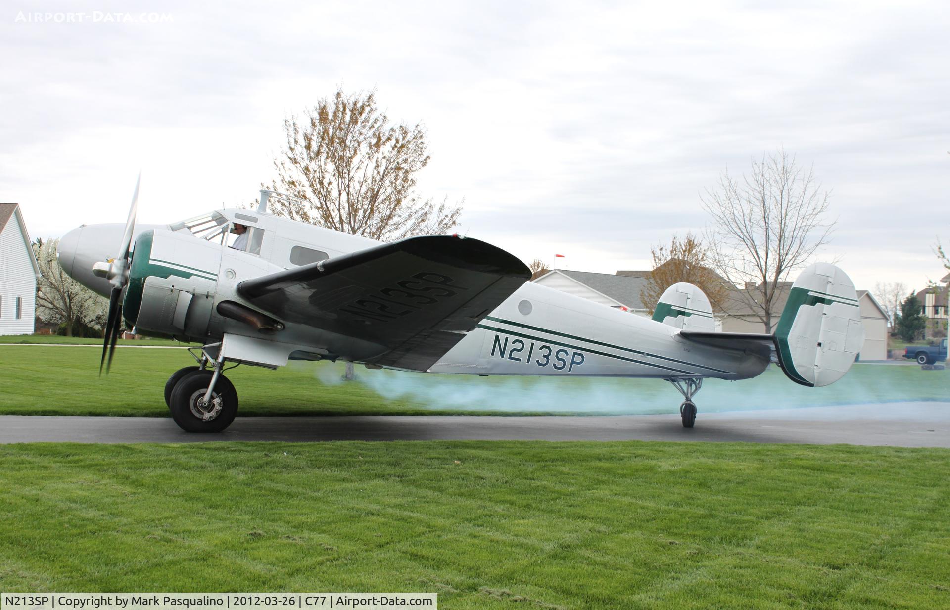 N213SP, 1952 Beech C-45H Expeditor C/N AF-860, Beech C-45H