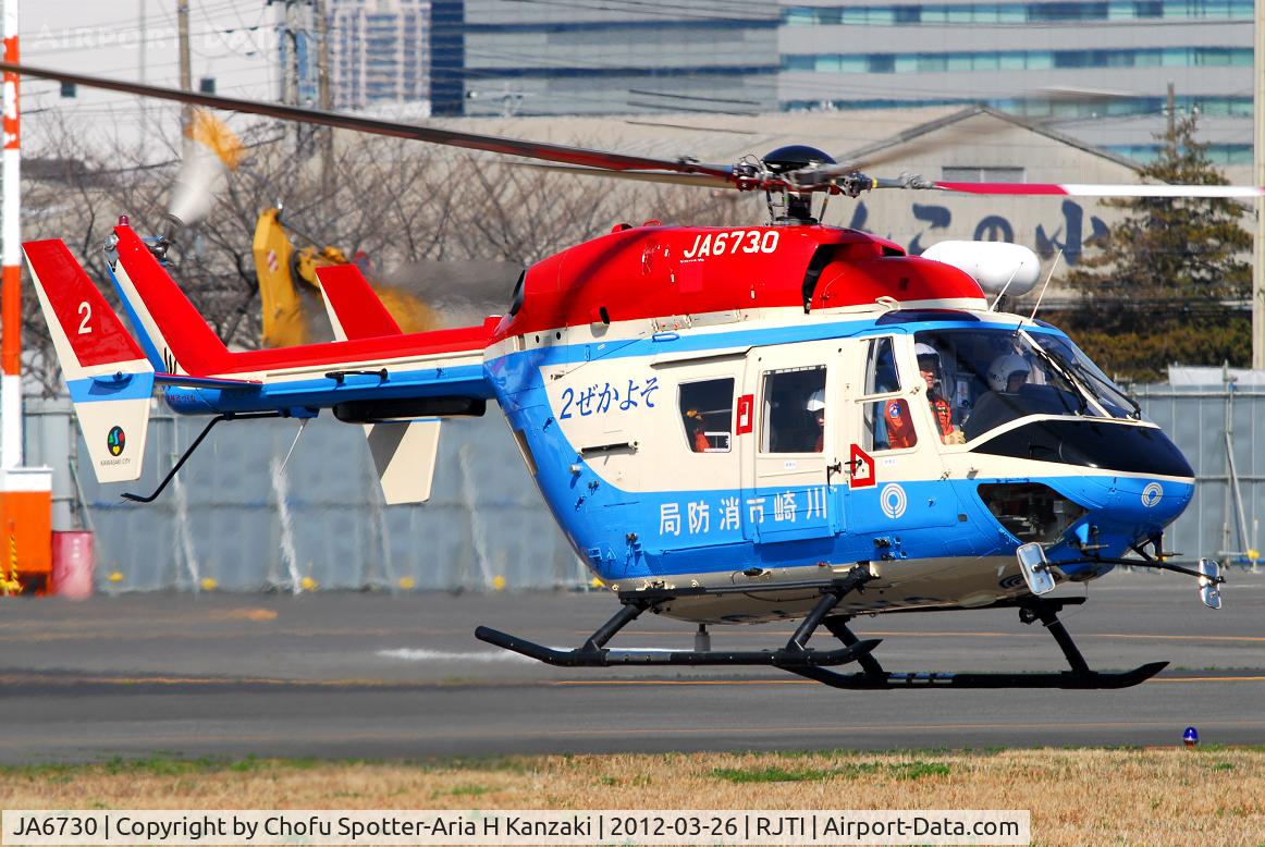 JA6730, MBB-Kawasaki BK-117B-2 C/N 1098, NikonD200+TAMRON AF 200-500mm F/5-6.3 LD IF