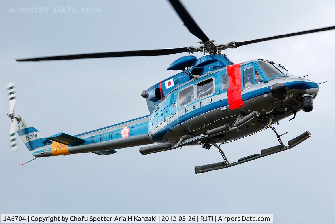 JA6704, 1992 Bell 412 C/N 36054, NikonD200+TAMRON SP AF 70-200mm F/2.8 Di LD [IF]