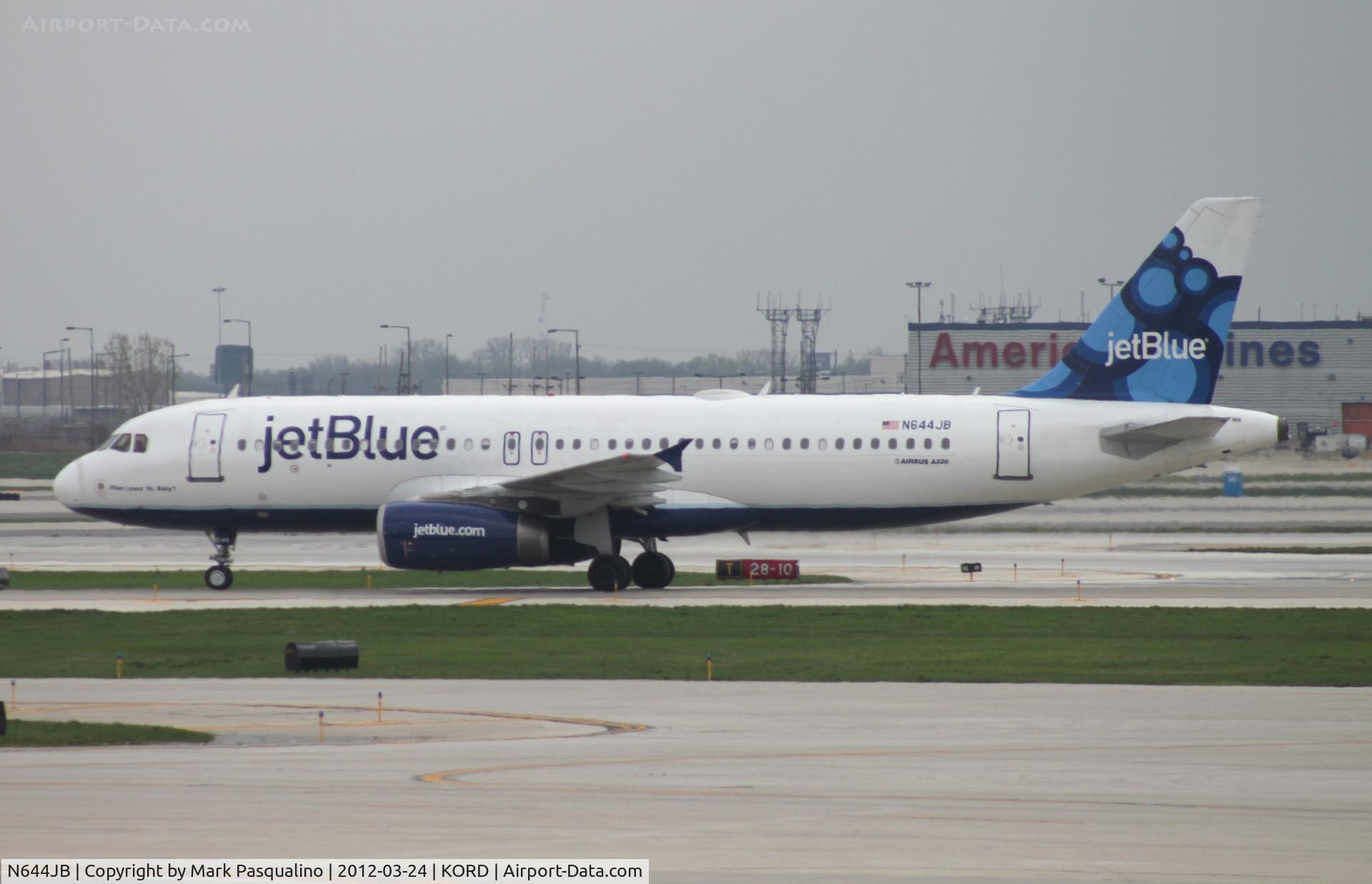 N644JB, 2006 Airbus A320-232 C/N 2880, Airbus A320