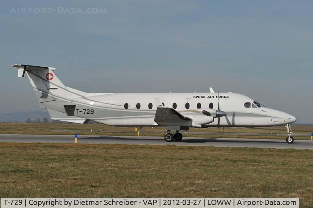 T-729, 1997 Beech 1900D C/N UE-288, Swiss Air Force Beech 1900D