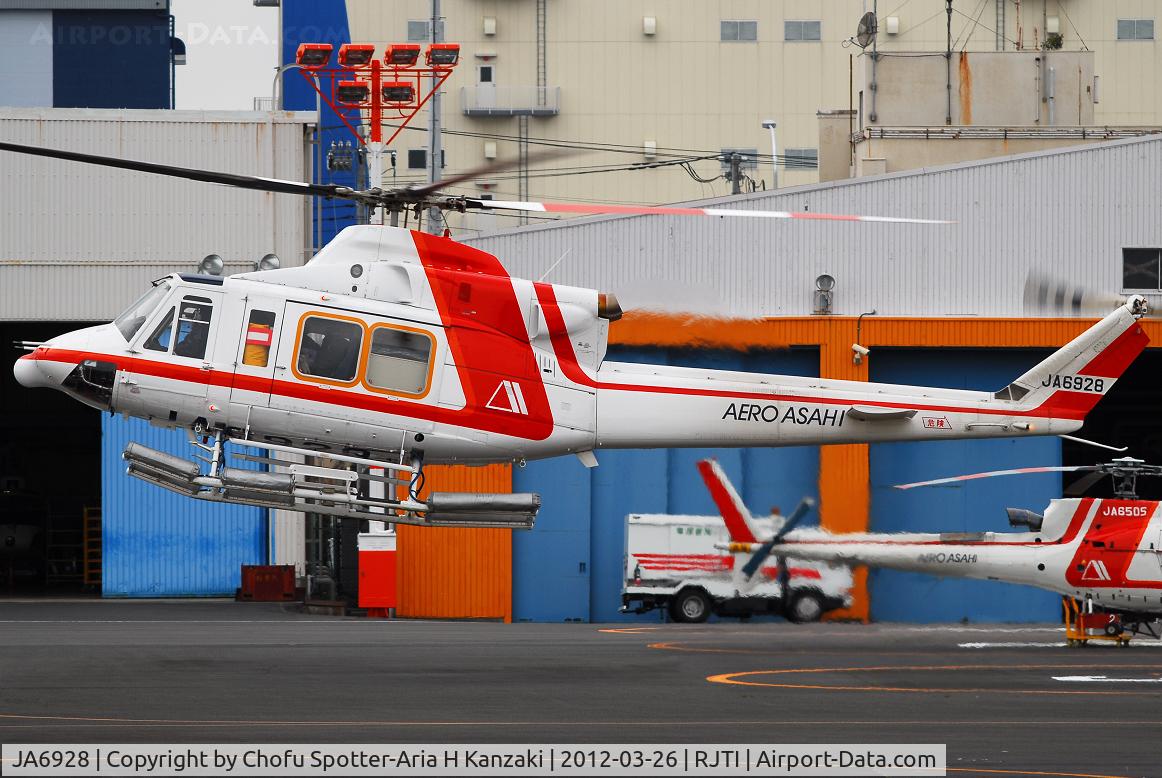 JA6928, 2010 Bell 412EP C/N 36496, NikonD200+TAMRON AF 200-500mm F/5-6.3 LD IF