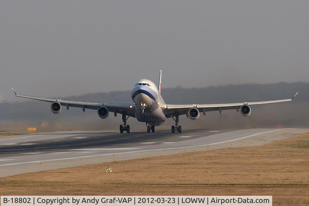 B-18802, 2001 Airbus A340-313X C/N 406, China Airlines A340-300
