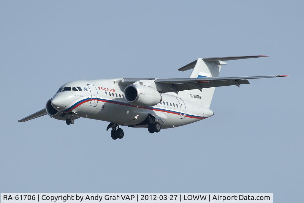 RA-61706, 2010 Antonov An-148 C/N 4009, Rossia AN-148
