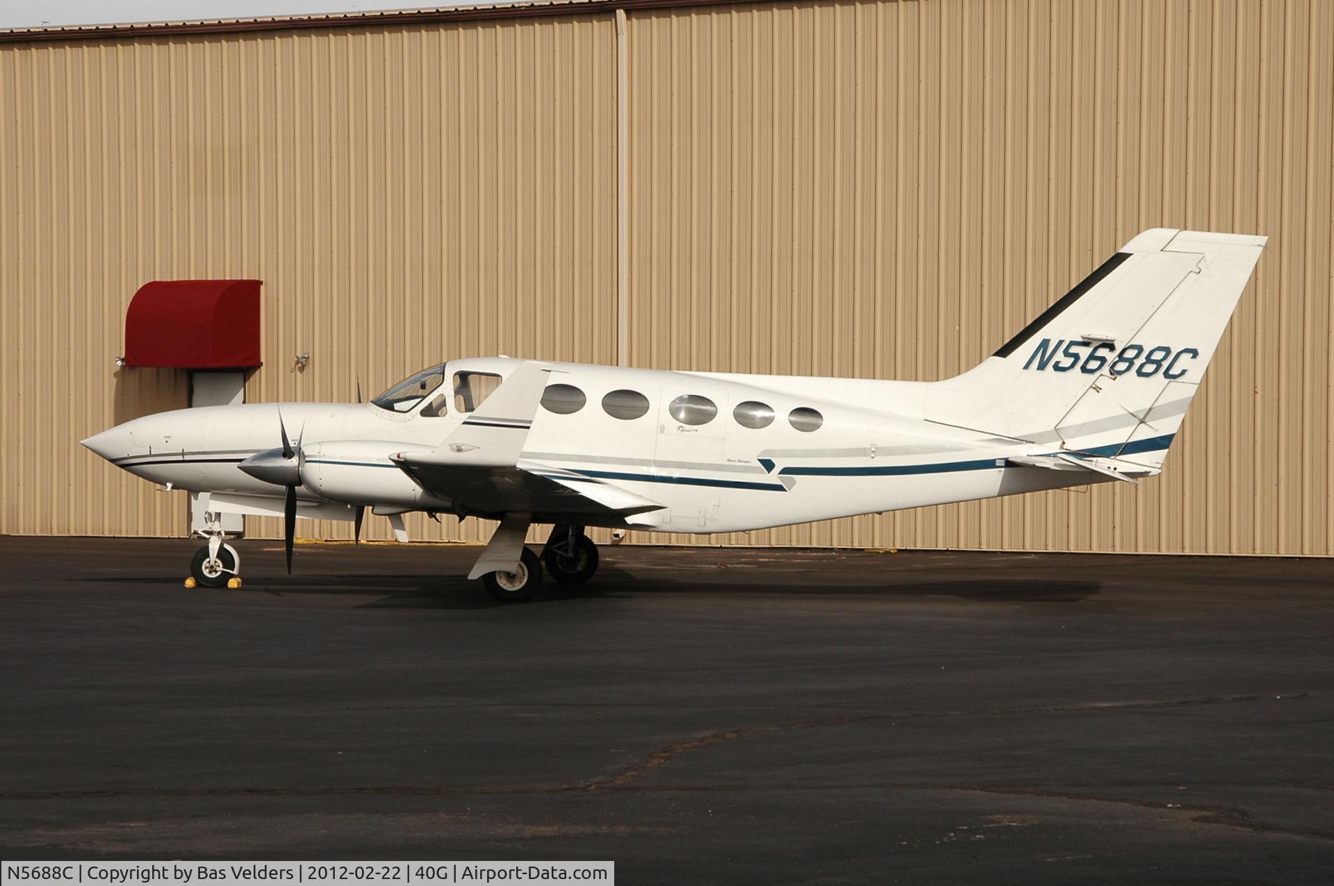 N5688C, 1978 Cessna 414A Chancellor C/N 414A0221, Chancellor @ Grand Canyon Valle Airport, AZ.
