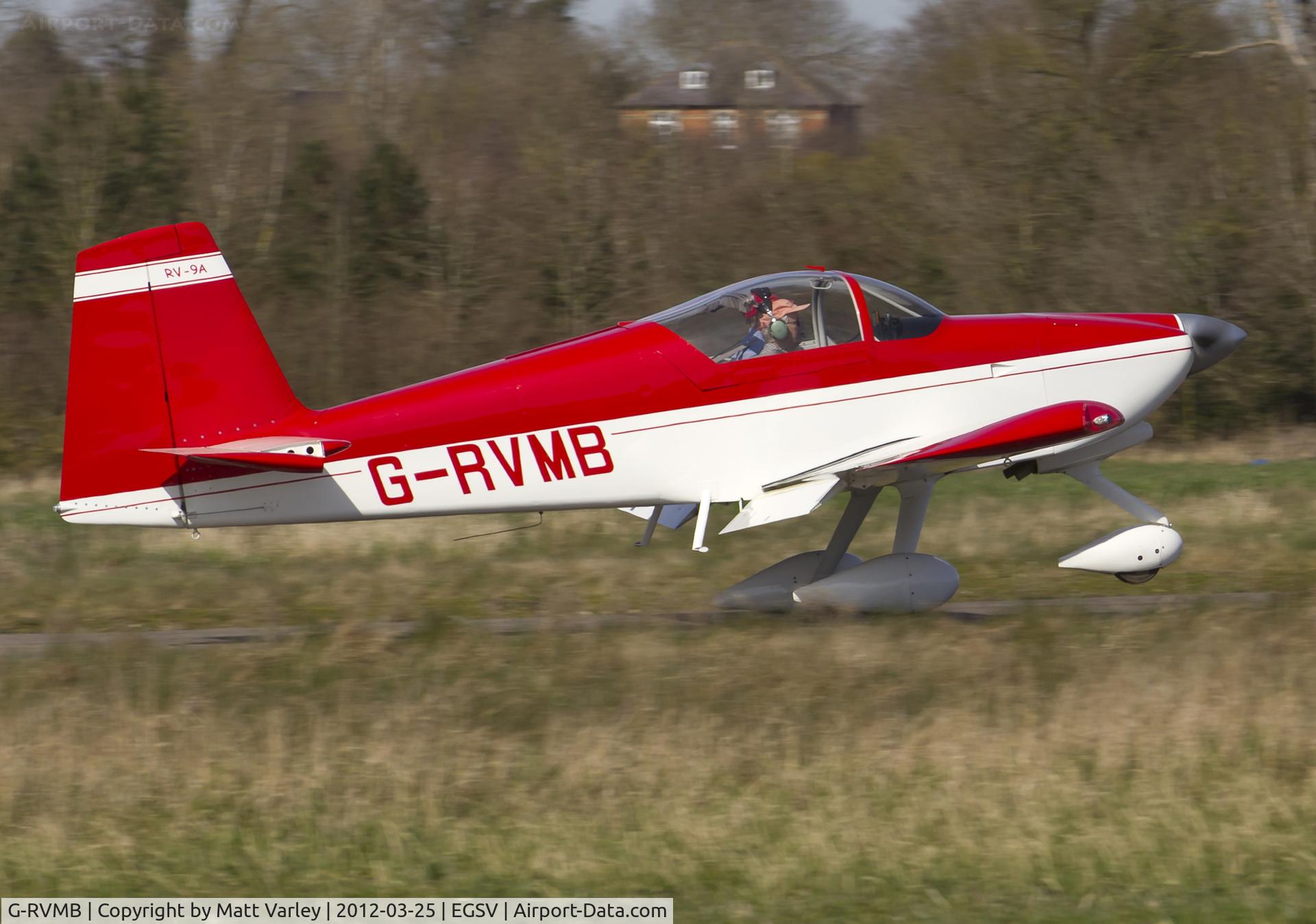 G-RVMB, 2006 Vans RV-9A C/N PFA 320-14324, Arriving for the fly in.