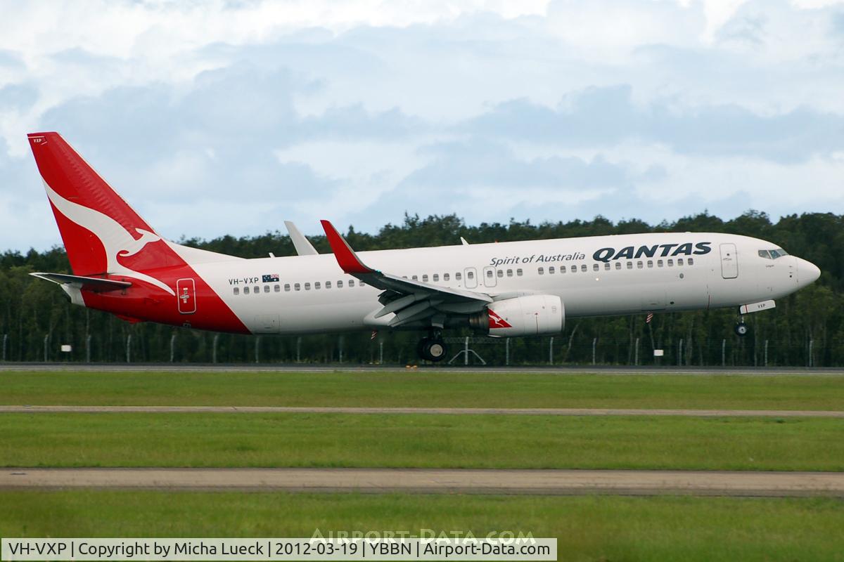 VH-VXP, 2003 Boeing 737-838 C/N 33722, At Brisbane