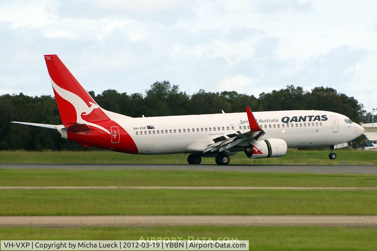VH-VXP, 2003 Boeing 737-838 C/N 33722, At Brisbane