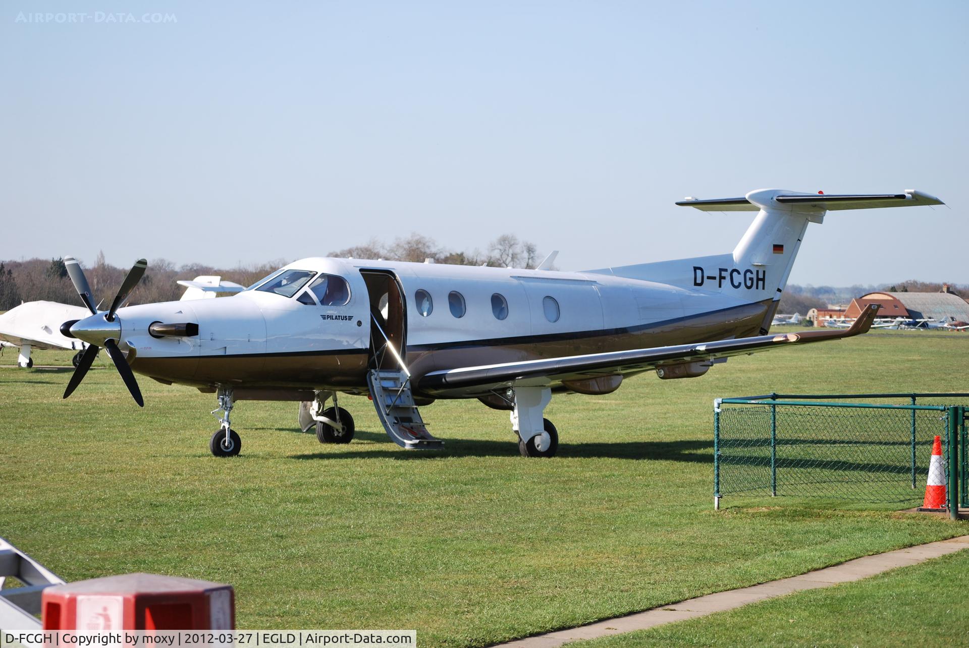D-FCGH, 2005 Pilatus PC-12/45 C/N 633, Pilatus PC-12/45 at Denham