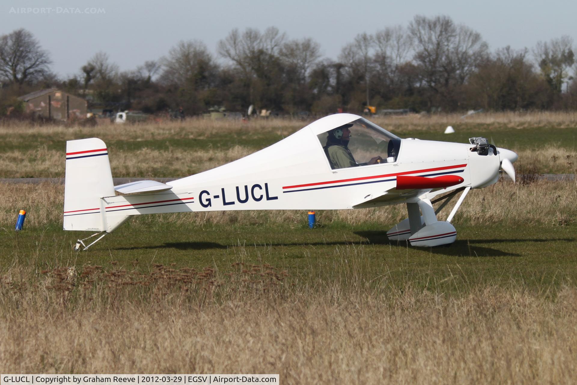 G-LUCL, 2010 Colomban MC-30 Luciole C/N LAA 371-14988, Just landed.