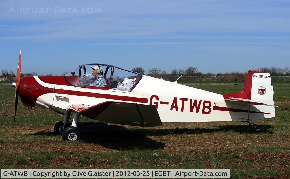G-ATWB, 1956 SAN Jodel D-117 C/N 423, Ex: F-BHNH
